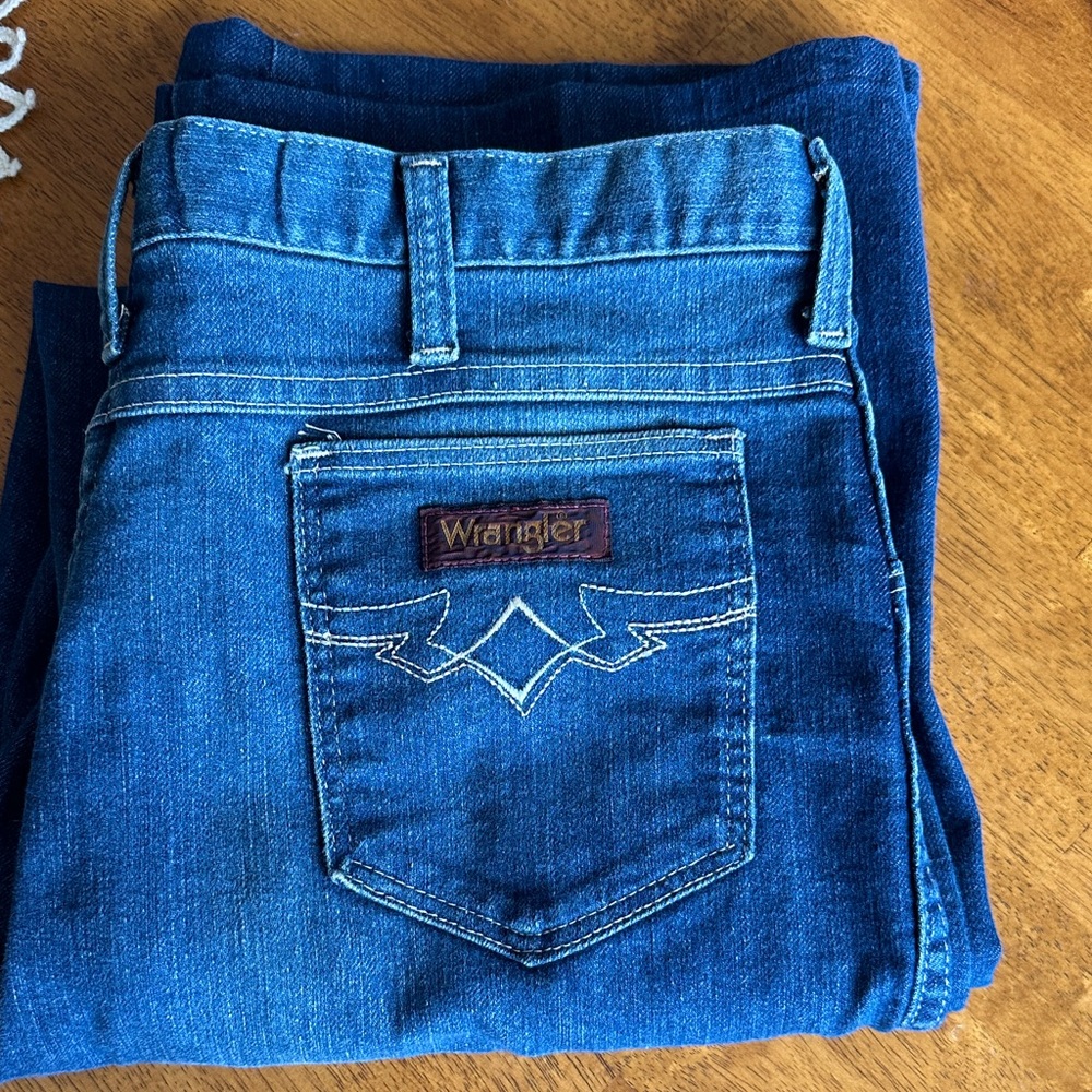 Vintage Wrangler Indigo Blue Jeans